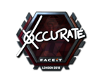 xccurate (Foil) | London 2018 image